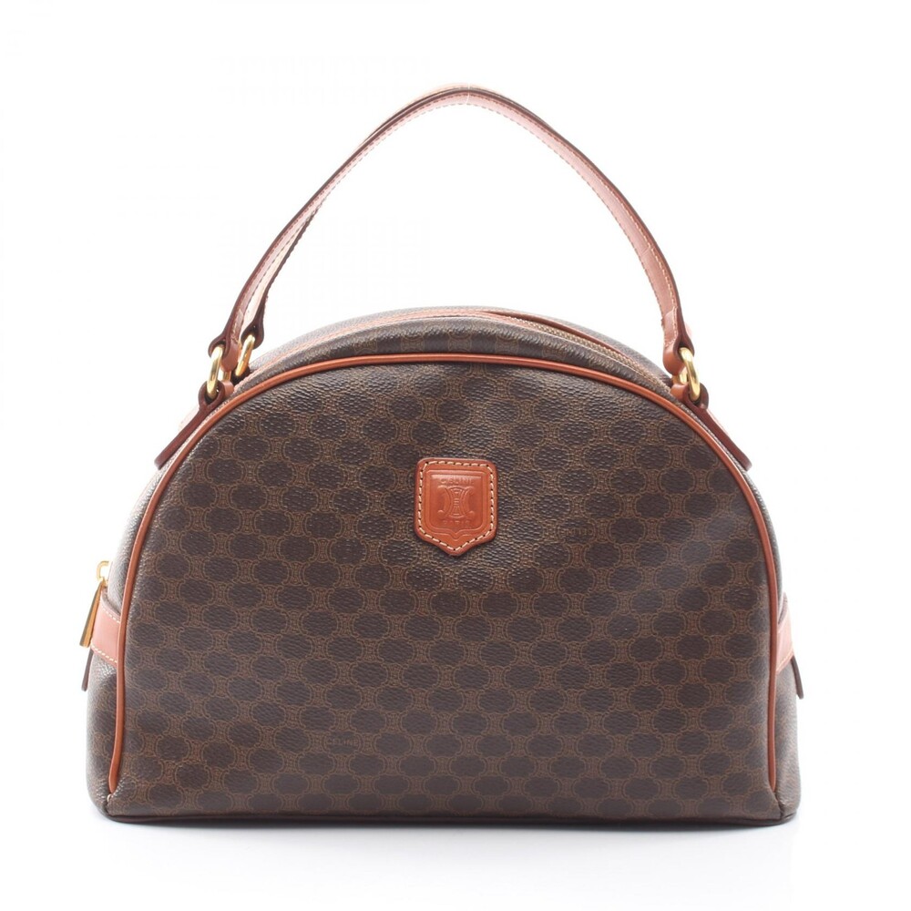 Celine Macadam Handbag Canvas Leather #272970C43B